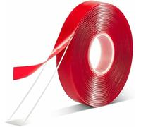 Cinta acrílica 3M de doble cara, extrafuerte, de doble cara es perfecta para uso en interiores y exteriores (6 mm a 3 metros)