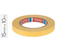 Cinta adhesiva 10m x 15mm (amarilla) - TESA