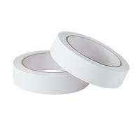 Cinta adhesiva adhesiva de doble cara de 1 pulgada y 2 rollos para arte, bricolaje, manualidades, fotografía, álbumes de recortes, fabricación de tarjetas, envoltura de regalos, suministros de papelería para la escuela de oficina, suministros para el hogar (ancho: 25 mm)