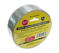 Cinta adhesiva antideslizante de 40 mm x 5 m, ideal para prevenir resbalones en superficies diversas. Su diseño garantiza un agarre seguro y duradero, perfecto para el hogar o la oficina.
