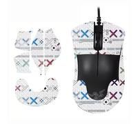 Cinta adhesiva antideslizante para mouse compatible con mouse inalámbrico Razer DeathAdder Essential (blanco B completo)