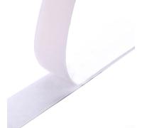 Cinta adhesiva de 1 m x 2 cm, resistente para proyectos de bricolaje en casa, oficina, nailon negro (blanco)
