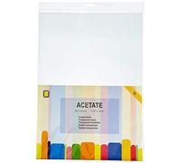 Cinta Adhesiva de Acetato de Hojas, A3, 5 Unidades, Multicolor