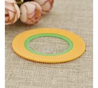 Cinta adhesiva de cobertura de modelo, cinta adhesiva de línea fina de 1 mm/2 mm/3 mm para proyectos de pulverización y manualidades, 18 m de longitud (1 mm)