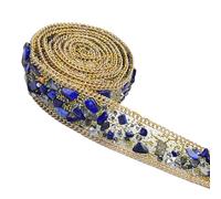 Cinta adhesiva de diamantes de imitación brillantes de 1,1 yarda para decoración de tartas de boda, manualidades, adornos