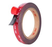 Cinta adhesiva de doble cara, extra fuerte, fabricada con materia prima original VHB 5952, 15 mm x 3 m, 1,1 mm de grosor, resistente al agua y a altas temperaturas para coche, decoración del hogar