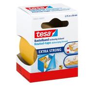 Cinta adhesiva de doble cara tesa para manualidades (2,75 m, 38 mm), blanco | Cinta adhesiva DIY de doble cara y adherencia extrafuerte - uso universal para proyectos creativos y manualidades