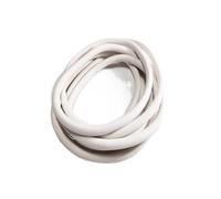 Cinta adhesiva de espuma, Cinta aislante de espuma de silicona redonda autoadhesiva, tira de sellado, varios tamaños(2M Diameter 18mm)