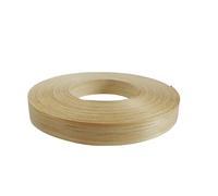 Cinta adhesiva de reparación Rollo de banda borde madera pino, arce, roble, nogal y abedul 3/4 pulgada, preencolada for planchar con adhesivo termofusible(Pine,1.9 cmx4m)