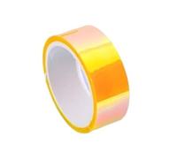Cinta adhesiva decorativa Washi con purpurina de 15 mm y 5 m, ideal for álbumes de recortes y papelería.(Yellow)