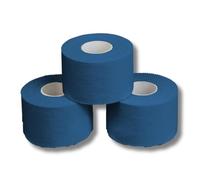 Cinta Adhesiva Deportiva 3.8cm x 10m Tape Vendaje Deportivo para Proteger los Dedos de los Pies, Tobillos y Dedos en Boxeo, Voleibol, Fútbol y Escalada en Roca (3 Pack, Azul)