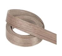 Cinta adhesiva flexible para bordes de madera tallada de 3/7/15/30 m, 13/19/22/25/38/51/76 mm, cinta adhesiva flexible para muebles y palos de madera (nogal negro, 13 mm x 30 m)