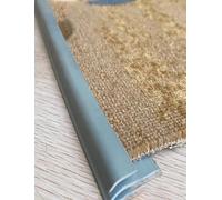 Cinta adhesiva for bordes de alfombras y baldosas, reductor de transición flexible, disponible en varias longitudes.(Light blue,9m/351in)