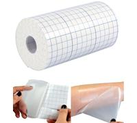 Cinta Adhesiva Médica, Esparadrapo de tejido sin tejer en rollo, Vendaje Para Heridas Adhesivo Profesional No Tejido Vendaje De Cinta De Fijación Médica Para Espalda Hombros Brazos Muñecas(15cm x 10m)