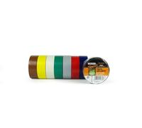 Cinta adhesiva negra 25x25mm, ideal para bricolaje, excelente adhesión y durabilidad, perfecta para unir y reparar superficies.