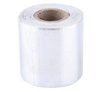 Cinta Adhesiva, Papel de Aluminio Retardante de Llama Envoltura de Protección Térmica para Automóviles, Envoltura Resistente Al Calor Aislamiento Térmico para Cortafuegos(Plata 5M * 5Cm)