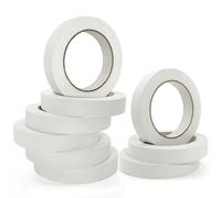Cinta adhesiva para congelador, superficie grabable, resistencia a bajas temperaturas, fácil de quitar y sin residuos, ideal para contenedores de alimentos y refrigeradores, incluye 9 rollos, cada uno