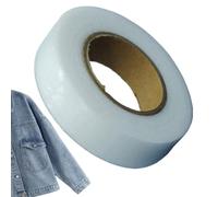 Cinta adhesiva para ropa, rollo de cinta de tela transparente de doble cara para vestido, dobladillo, escote y huecos. Plancha de adhesión multifuncional, cinta adhesiva a prueba de piel, sujeción