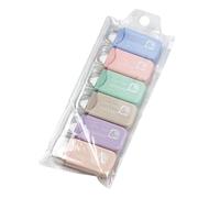 Cinta Adhesiva para Scrapbooking,6 Piezas Rodillo Adhesivo De Doble Cara - Dispensador De Pegamento Escolar,Para Scrapbook Manualidades Oficina Aula Envolver Foto Hogar Sala De Reuniones