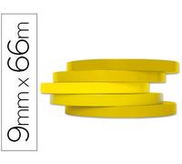 Cinta Adhesiva Q-Connect 66M X 9mm Amarillo