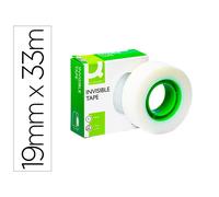 Cinta Adhesiva Q-Connect Invisible 33 Mt X 19 Mm