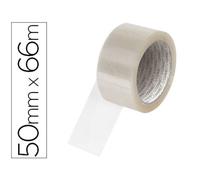 Q-Connect KF01791 - Cinta adhesiva, 50 mm x 66 m, Pack de 6 unidades