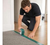 Cinta adhesiva resistente al agua para alfombras, 1 rollo | Resistente, impermeable, ideal para reparaciones, embalaje, manualidades y proyectos de bricolaje