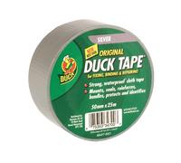 Cinta Adhesiva Shurtape Duck Tape® Original 50Mm X 25M Plata SHU222225