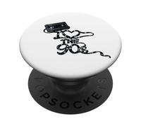 Cinta Adhesiva Suelta con Texto «I Heart The 90s Movie Store Rent» PopSockets PopGrip Adhesivo