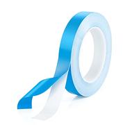 Cinta adhesiva térmica conductora, autoadhesiva Almohadillas adhesivas conductoras térmicas de doble cara de enfriamiento conductora para circuitos integrados chipset disipador de calor LED 25mx20mm