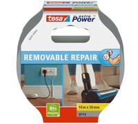 Cinta adhesiva tesa Eco Repair (tejido, 10 m x 38 mm) color gris