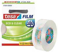 Cinta adhesiva tesafilm ecologo (33m x 19mm), transparente