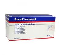 Cinta adhesiva transparente Fixomull, 10 m x 15 cm