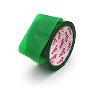 Cinta adhesiva verde 50 mm x 66 m 50 Mic Paquete 6 unidades.