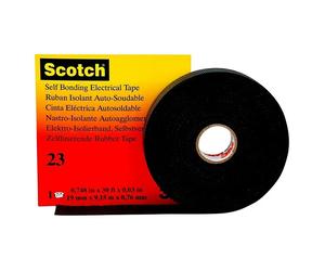 Cinta aislante 23 (Negro, L x An: 9,15 m x 19 mm)