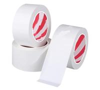 Cinta Aislante Cinta adhesiva for tuberías de tela blanca una sola cara | Tubos flexibles Estable resistente al agua, rasgable y resistente(20M,0.2MM_100MM)