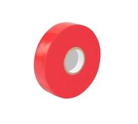 Cinta aislante, Cinta aislante eléctrica de PVC, arnés cables retardante llama, telar multicolor, 10-50M, 1,6-2cm(Red,50M 1.6cm)
