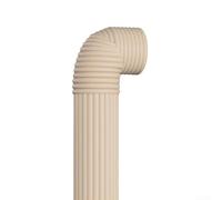 Cinta aislante de espuma térmica para tuberías de agua al aire libre, 2 m x 8 cm, reducción de ruido, longitud personalizable, fácil de instalar, beige, radiador, tuberías, protección de tuberías de