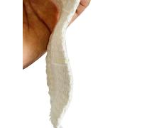 Cinta aislante de fibra cerámica de alta temperatura personalizada (1 unidad) - Cable plano ignífugo de 5 m for tubos de escape y protectores térmicos(2mmx80mmx5000mm)