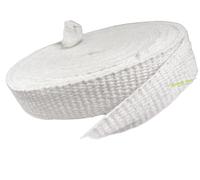 Cinta aislante de fibra cerámica de alta temperatura: tamaños personalizados de 30 x 2 mm a 1000 x 5 mm for hornos y uso a alta temperatura.(30mm*3mm*30m)