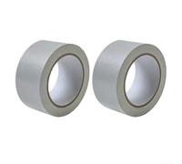 Cinta aislante de fuerte adherencia para unidades de CA de ventana y puertas de gabinete, sella huecos contra el polvo, la humedad y el flujo de aire frío (gris plateado, 5 cm x 5 m)