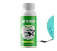 Cinta aislante líquida - Cinta de alambre eléctrico | Pegamento eléctrico no inflamable | Adhesivo aislante líquido impermeable | Revestimiento de goma aislante de líquidos para caravanas, casas