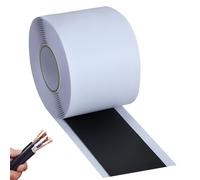 Cinta Aislante Negra - 50 MM X 3 M, Cinta Aislante Reparadora Adhesiva, Cinta Aislante Impermeable Compuesta,Resistente Al Envejecimiento, A La Corrosión, Se Utiliza para Proteger Cables y Alambres