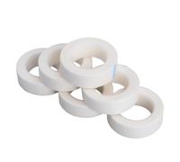 Cinta Aislante para Pestañas, 12 Rollos de Tejido No Tejido Blanco