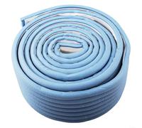 Cinta aislante para tuberías de exterior, 2 m, tira de espuma de protección de invierno para tuberías de agua (azul )