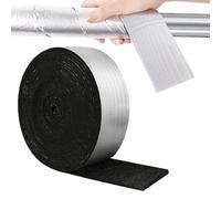 Cinta aislante para tubos de agua autoadhesiva engrosada | Banda aislante para tubos de cobre PVC Líneas AC Jardín Patio Granja Sendero Patio Césped