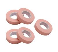 Cinta Aislante Rosa 5 Rollos para Pestañas de Tela No Tejida