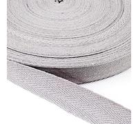 Cinta al bies de algodón,25 yardas x 20 mm,cinta de sarga,cinta de algodón,cinta textil,cinta de espiga,cinta de sarga,cinta de sarga,cinta de sarga,cinta para costura,manualidades,color gris claro A