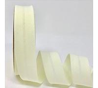 Cinta al bies de calidad profesional de 30 mm, lavable a máquina, más de 30 colores. Vendedor especializado del Reino Unido para costura, banderines, tapicería, ribetes de muebles y prendas (marfil