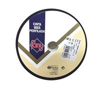 Cinta al bies de color negro de 18 mm de ancho (25 metros)